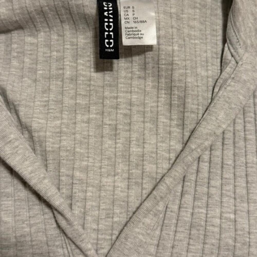 H&M Women's Ribbed Collared Dress - Picture 3 of 3